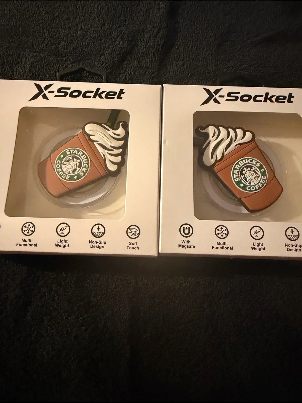 Starbucks Brown, Green & White Coffee Cup Phone Grip